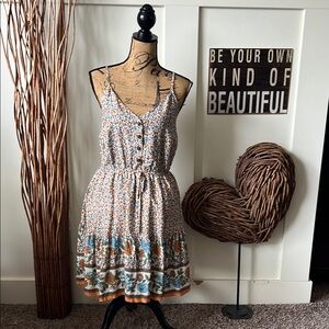 Floral Print Summer Dress